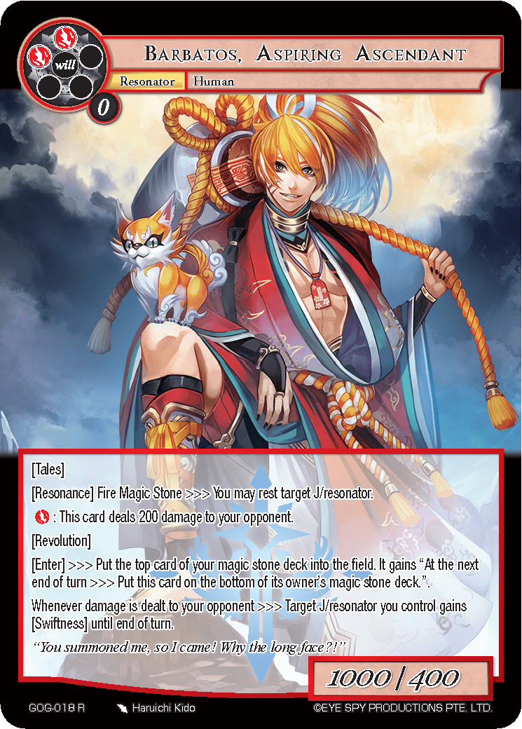 Barbatos, Aspiring Ascendant