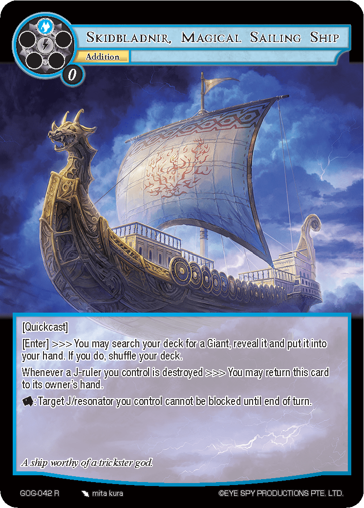 Skidbladnir, Magical Sailing Ship
