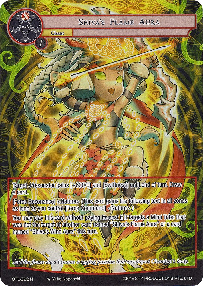 Shiva's Flame Aura