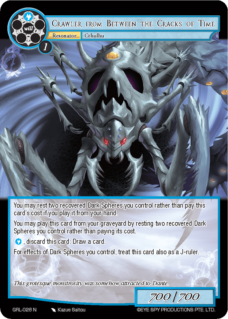 Crawler from Between the Cracks of Time