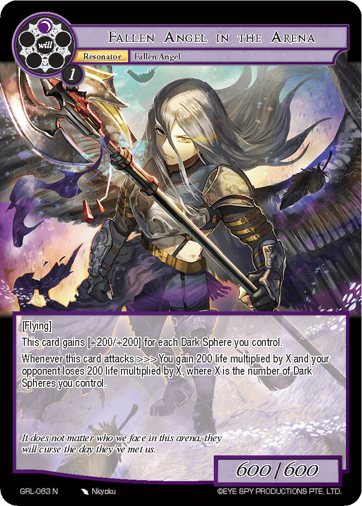 Fallen Angel in the Arena