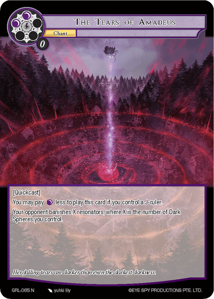 The Tears of Amadeus