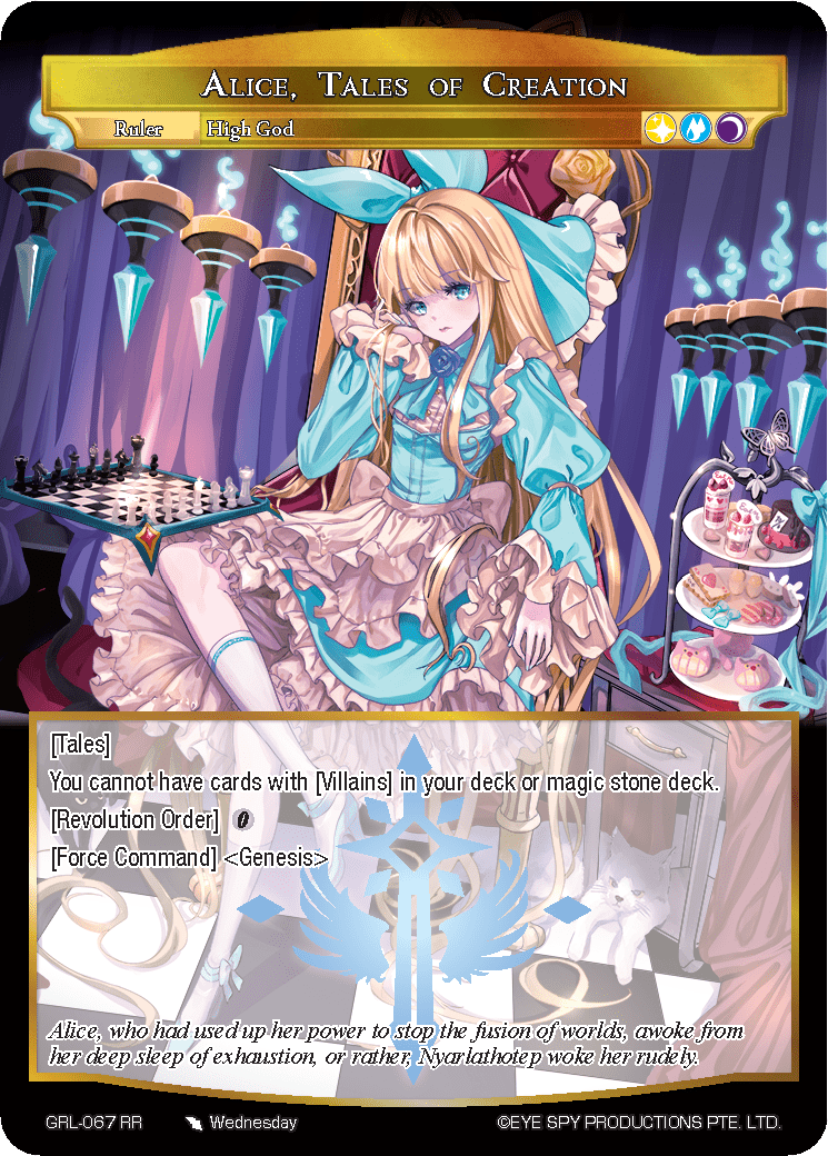Alice, Tales of Creation