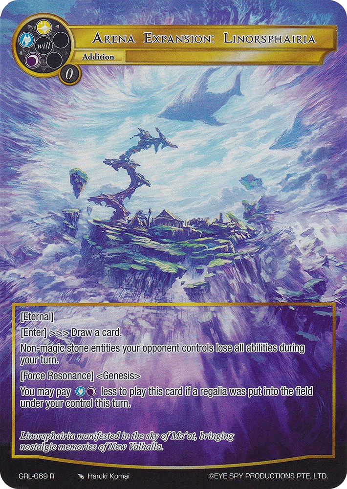 Arena Expansion: Linorsphairia