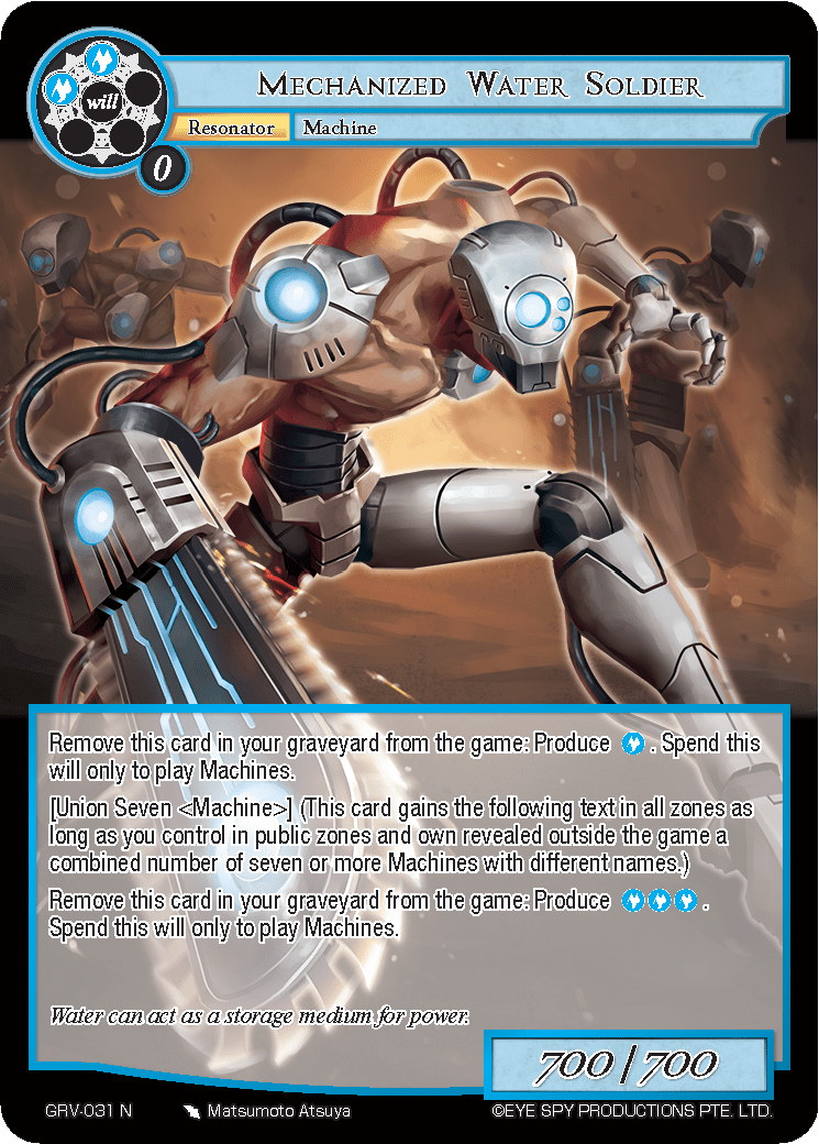 Mechanized Water Soldier