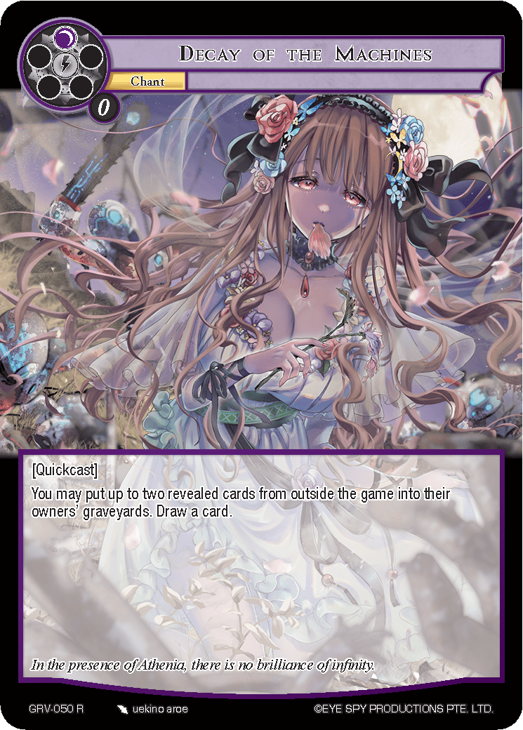 Decay of the Machines