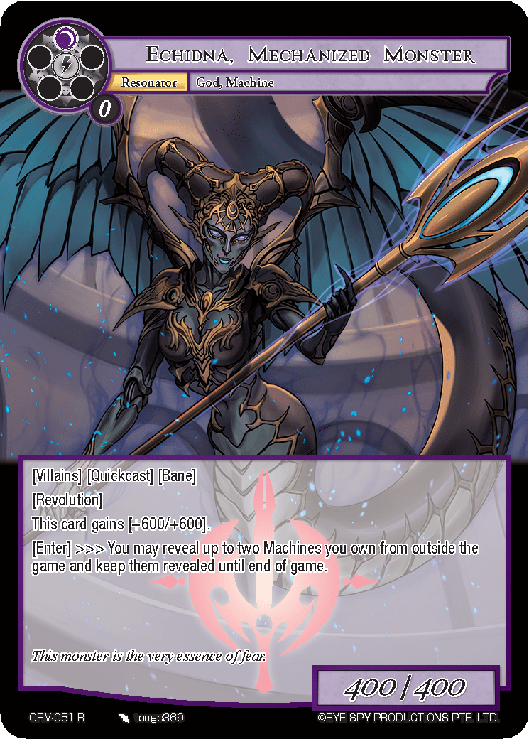 Echidna, Mechanized Monster