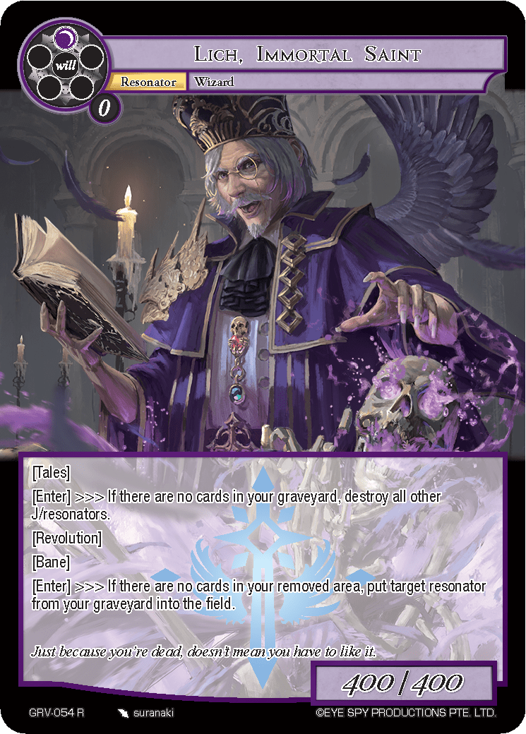 Lich, Immortal Saint