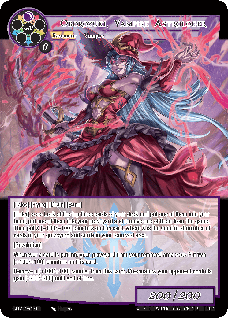 Oborozuki, Vampire Astrologer