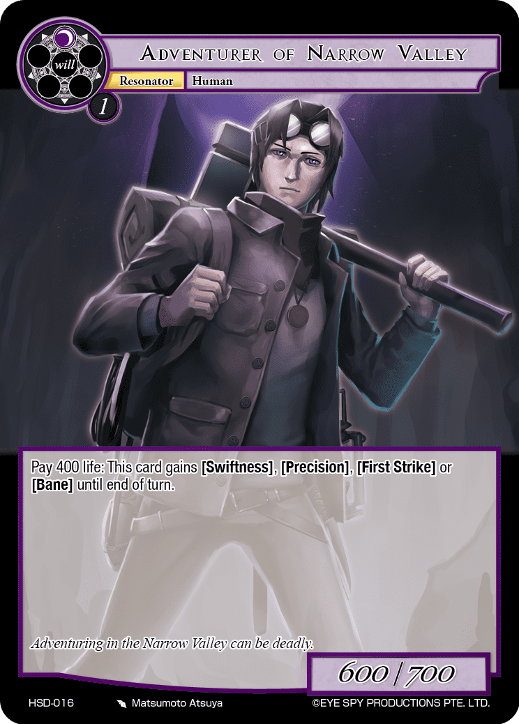 Adventurer of Narrow Valley