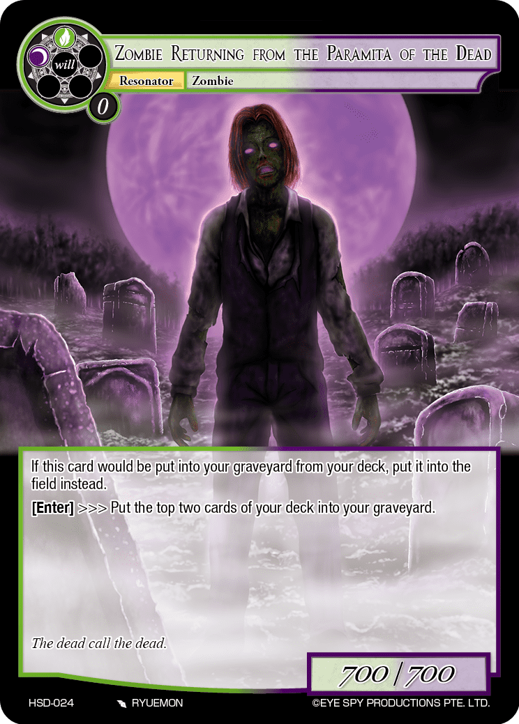 Zombie Returning from the Paramita of the Dead