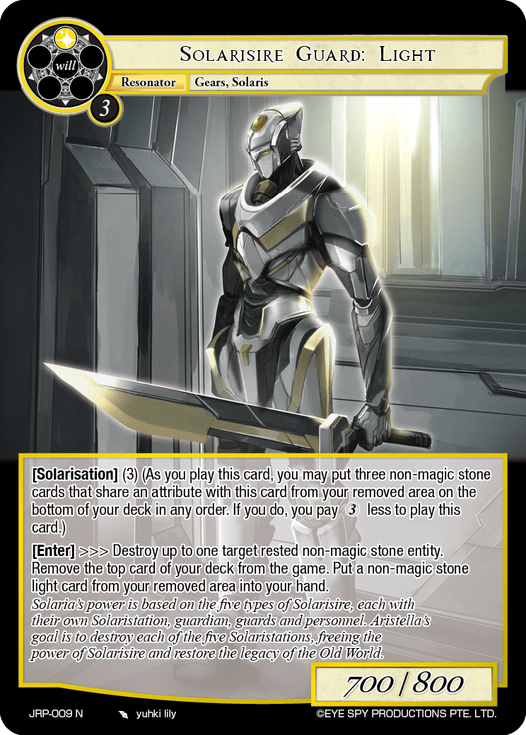 Solarisire Guard: Light