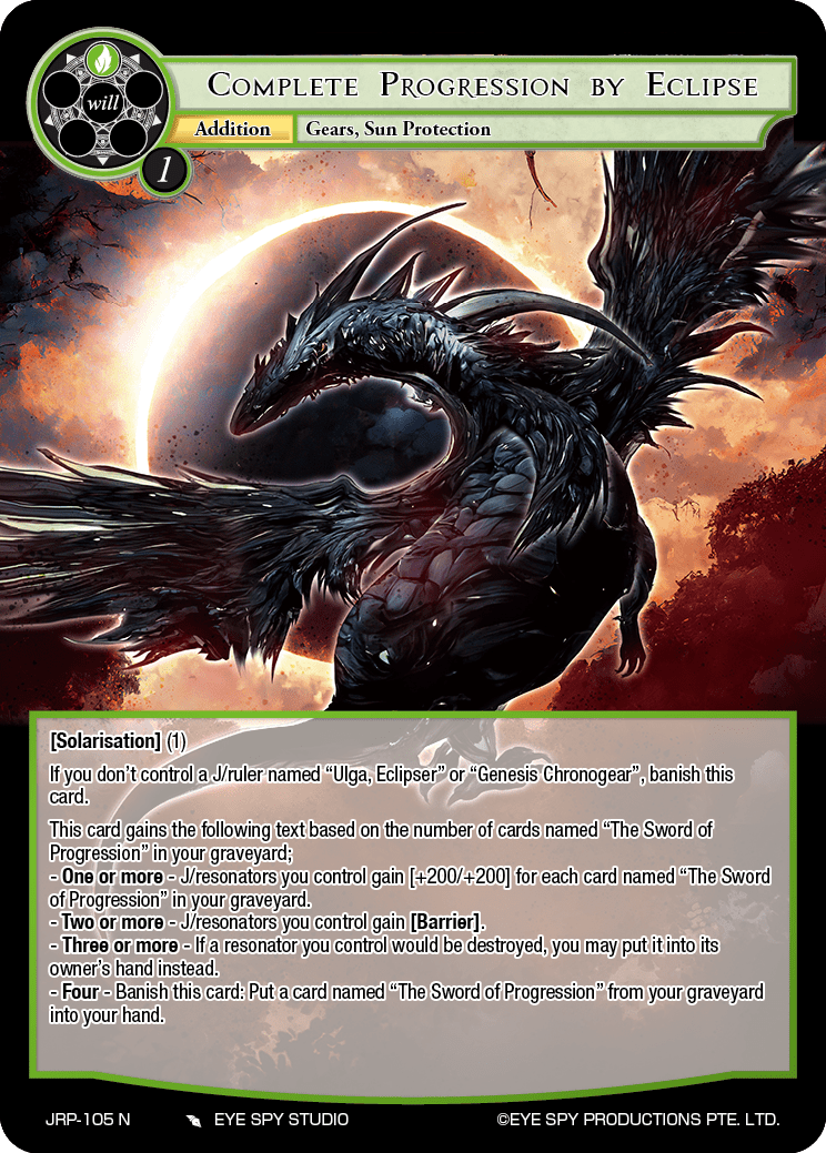 Complete Progression by Eclipse