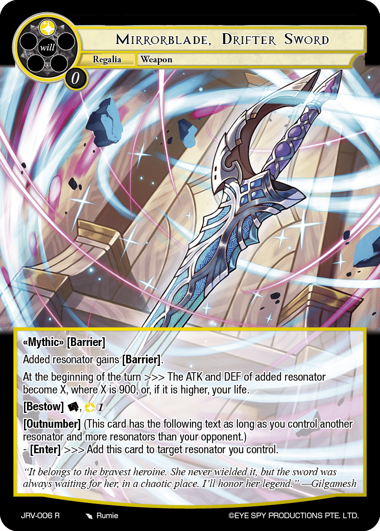 Mirrorblade, Drifter Sword