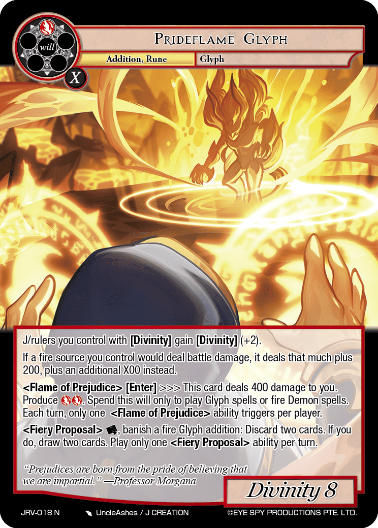 Prideflame Glyph