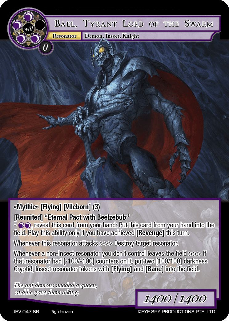 Bael, Tyrant Lord of the Swarm