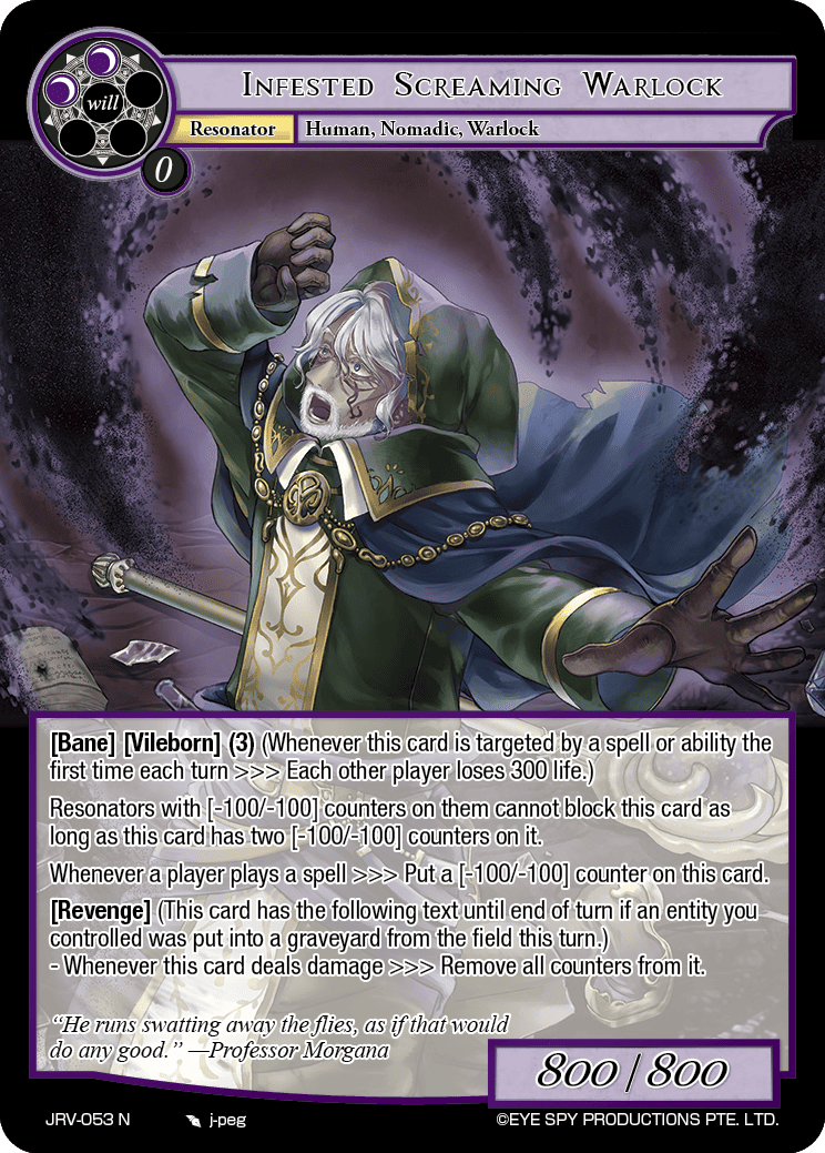 Infested Screaming Warlock