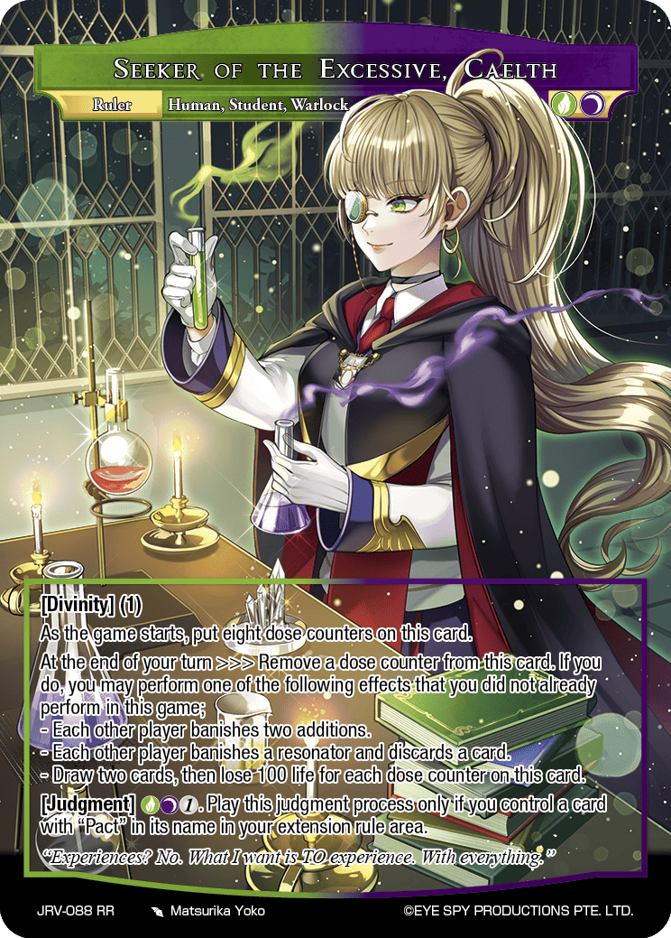 Seeker of the Excessive, Caelth