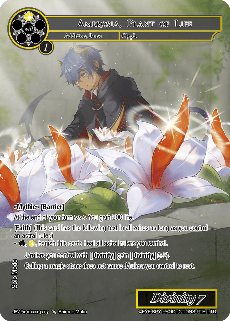 Ambrosia, Plant of Life