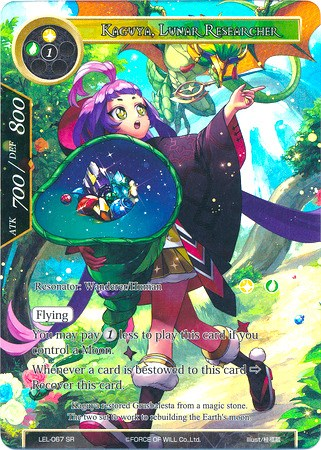 Kaguya, Lunar Researcher