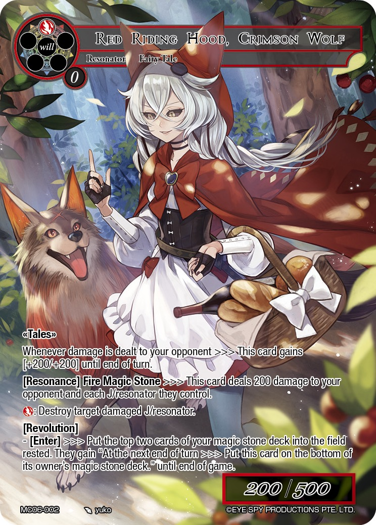 Red Riding Hood, Crimson Wolf