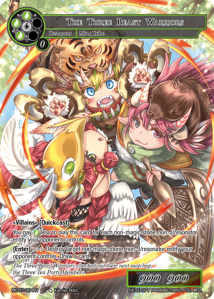 The Three Beast Warriors