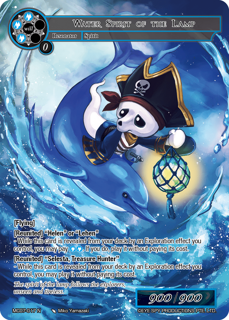 Water Spirit of the Lamp