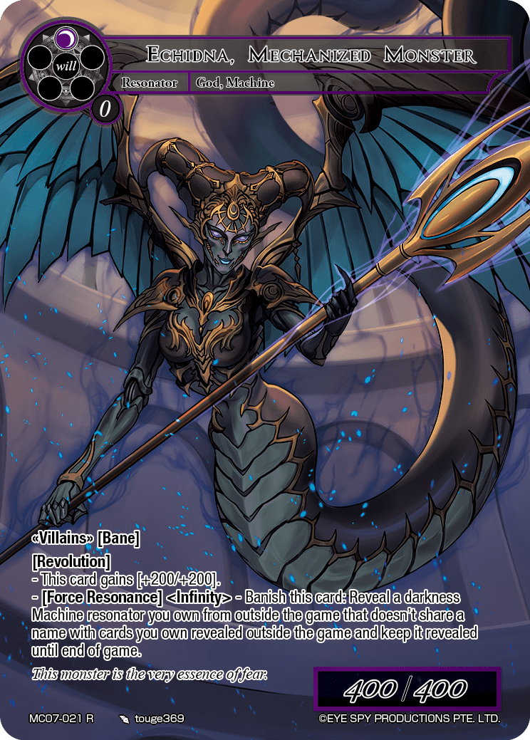 Echidna, Mechanized Monster