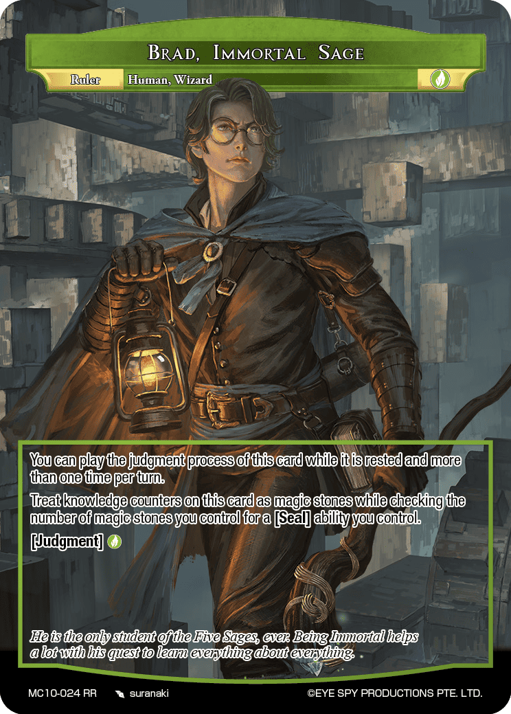 Brad, Immortal Sage