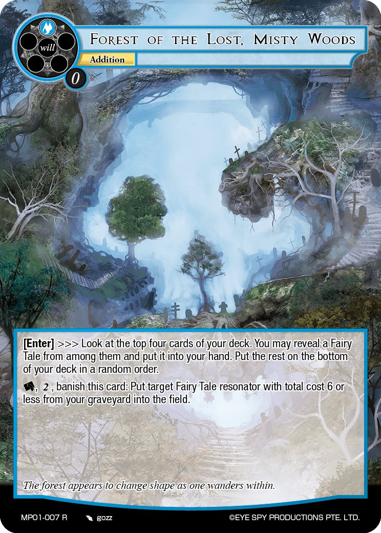 Forest of the Lost, Misty Woods