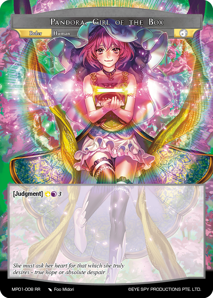 Pandora, Girl of the Box