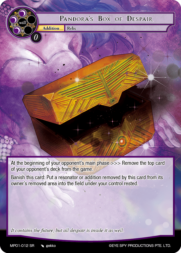 Pandora's Box of Despair