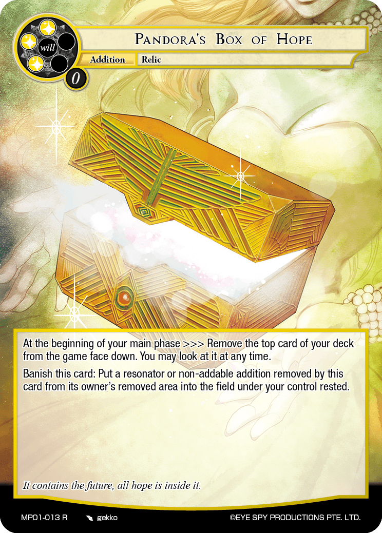 Pandora's Box of Hope