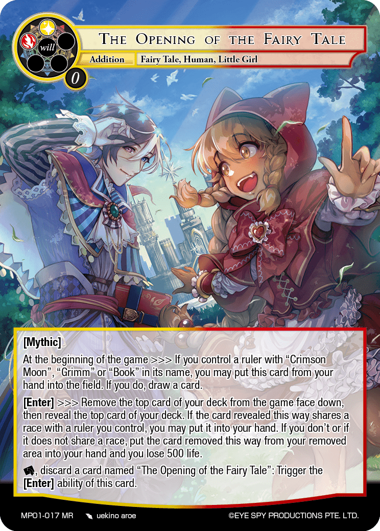 The Opening of the Fairy Tale