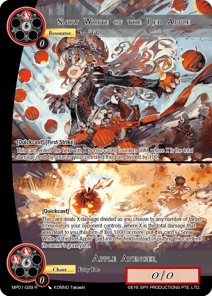 Snow White of the Red Apple // Apple Avenger