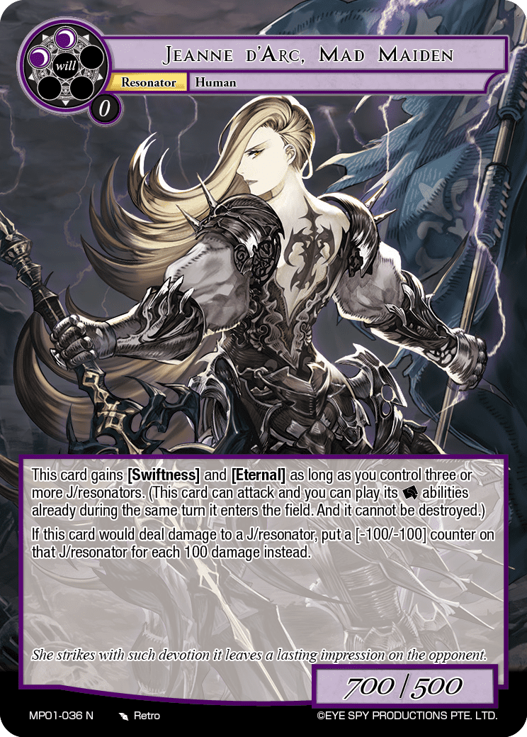 Jeanne d'Arc, Mad Maiden