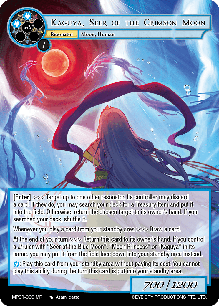 Kaguya, Seer of the Crimson Moon