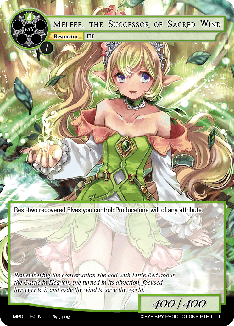 Melfee, the Successor of Sacred Wind