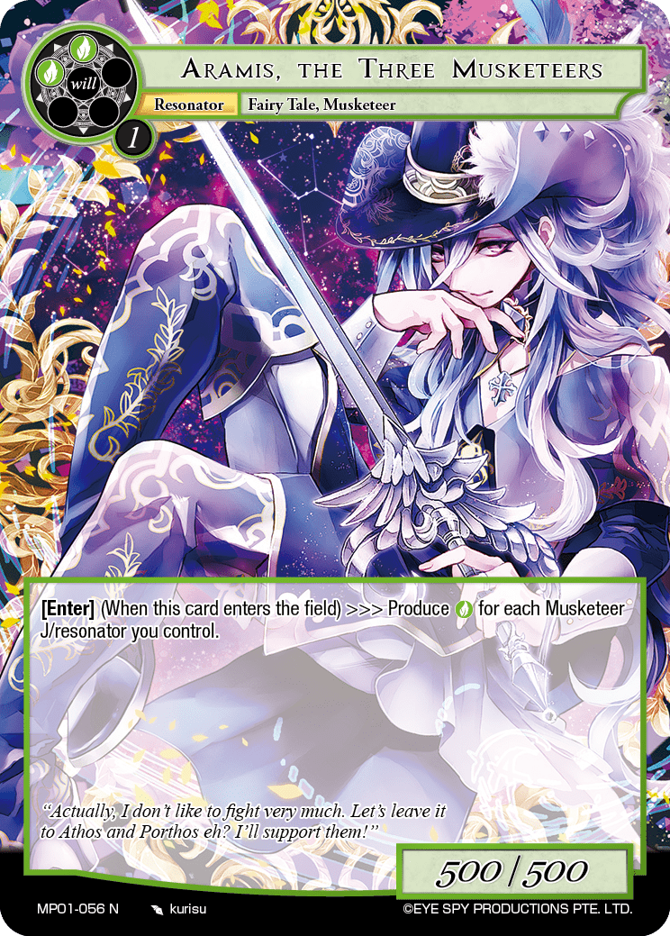 Aramis, the Three Musketeers