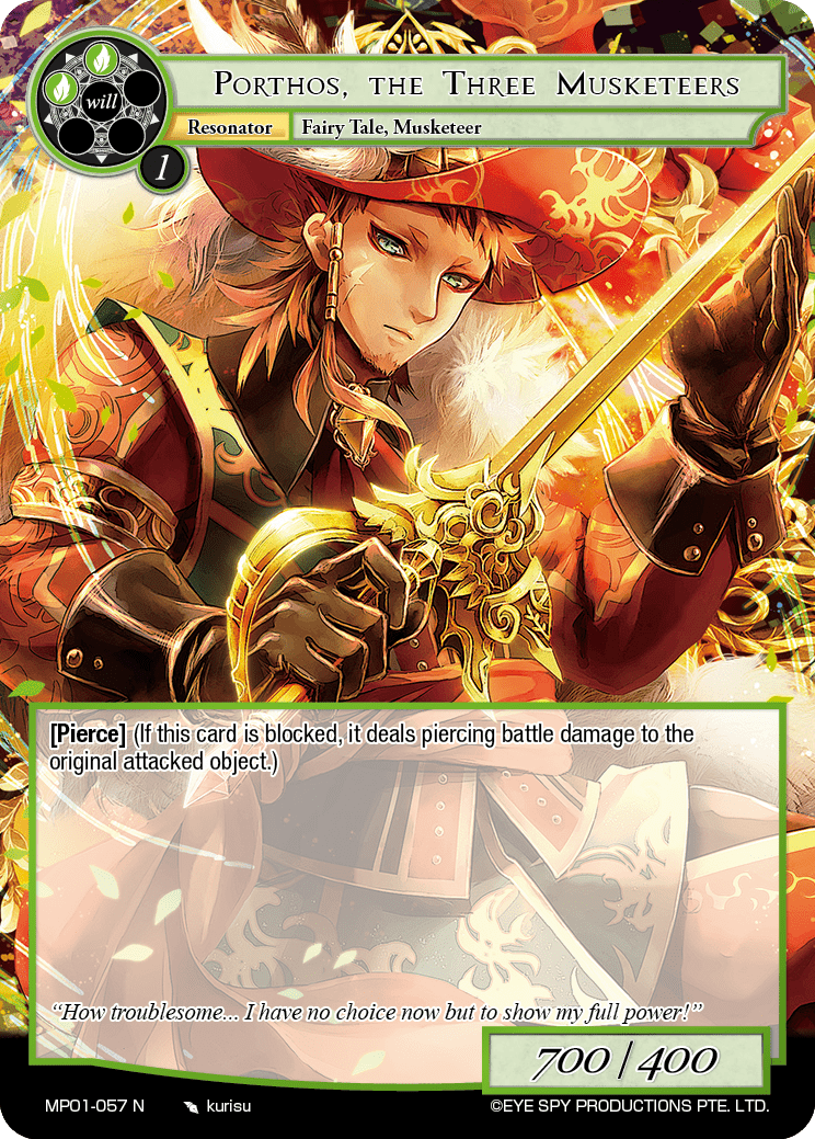 Porthos, the Three Musketeers