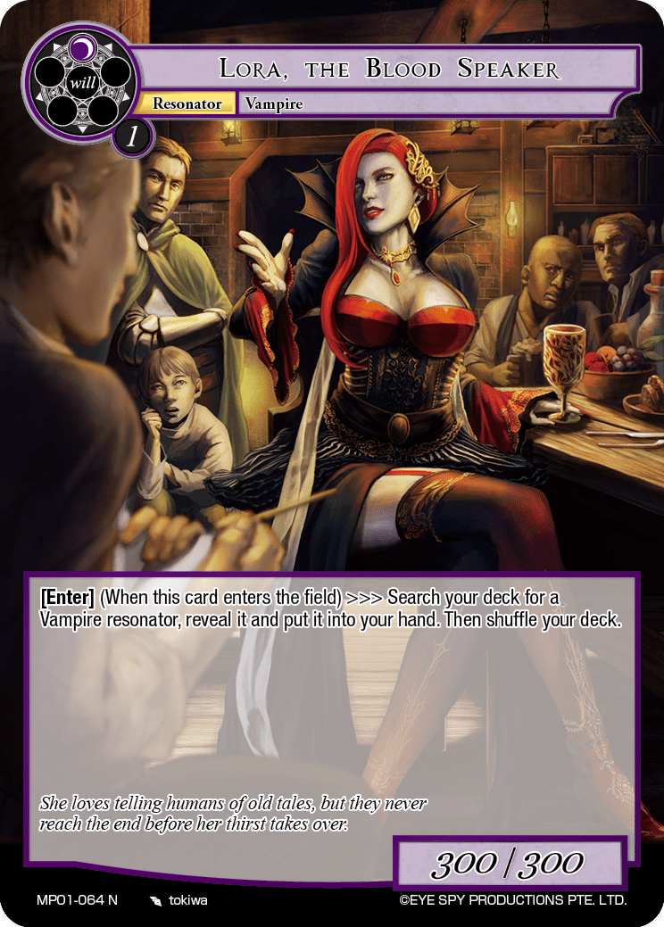 Lora, the Blood Speaker