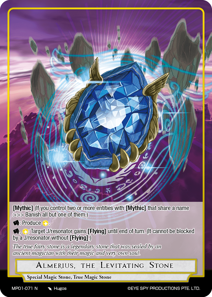 Almerius, the Levitating Stone