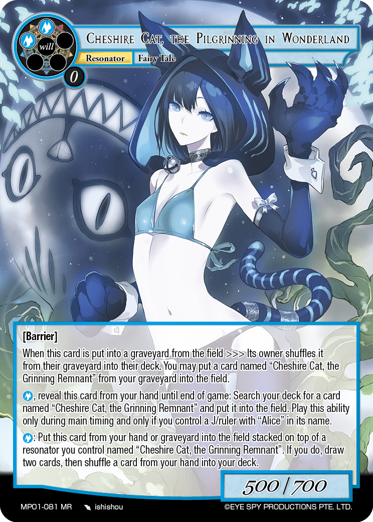 Cheshire Cat, the Pilgrinning in Wonderland