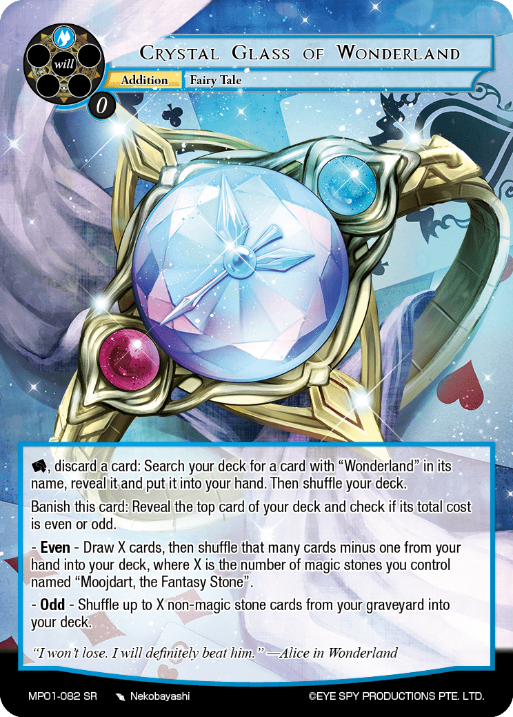 Crystal Glass of Wonderland