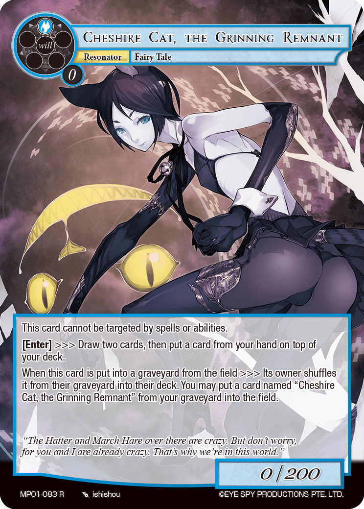 Cheshire Cat, the Grinning Remnant