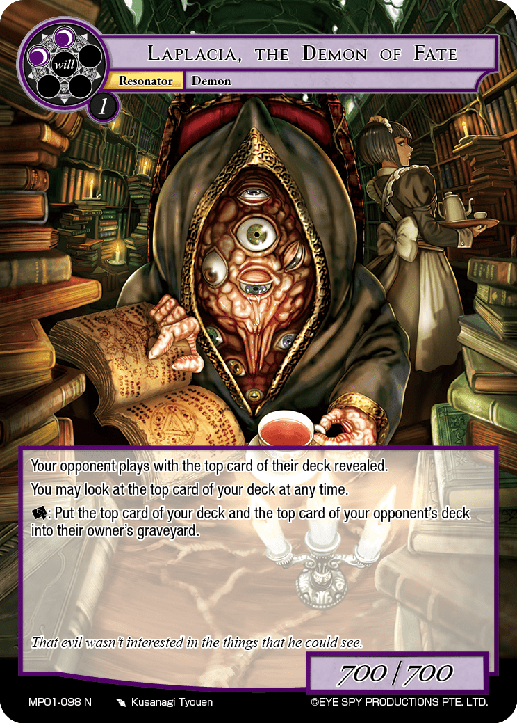 Laplacia, the Demon of Fate