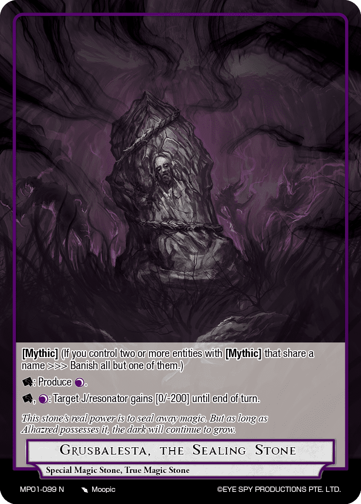 Grusbalesta, the Sealing Stone