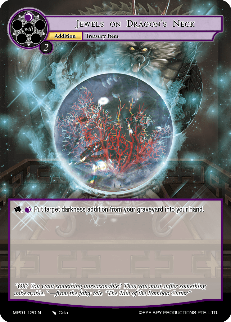 Jewels on Dragon's Neck