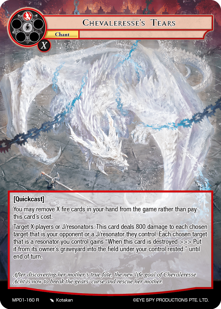 Chevaleresse's Tears