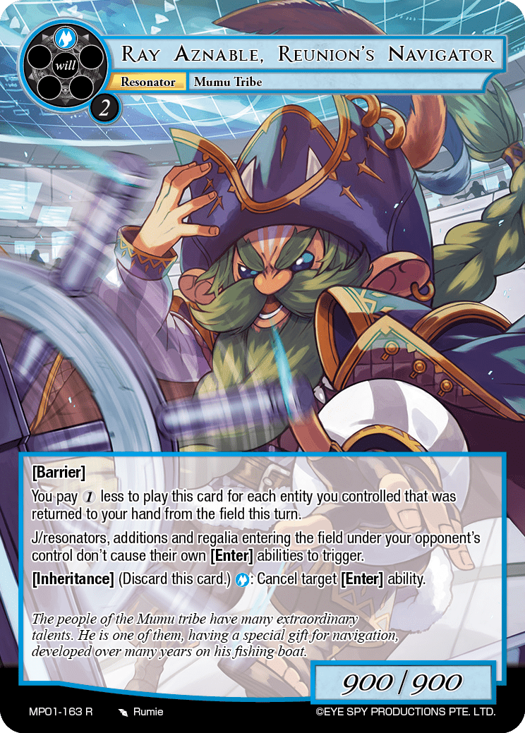 Ray Aznable, Reunion's Navigator